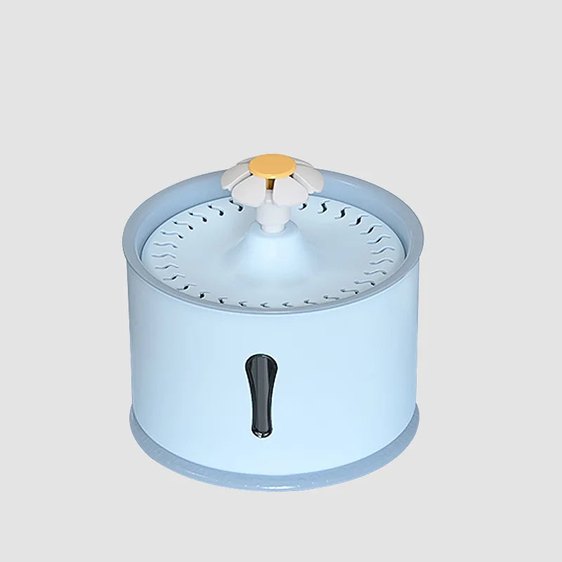 Pet Smart Water Dispenser, Automatic Circulation of Fresh Water, Cat Low-frequency Water Feeder, Water Bowl Combination Oasis Select blue USB Power supply 2L