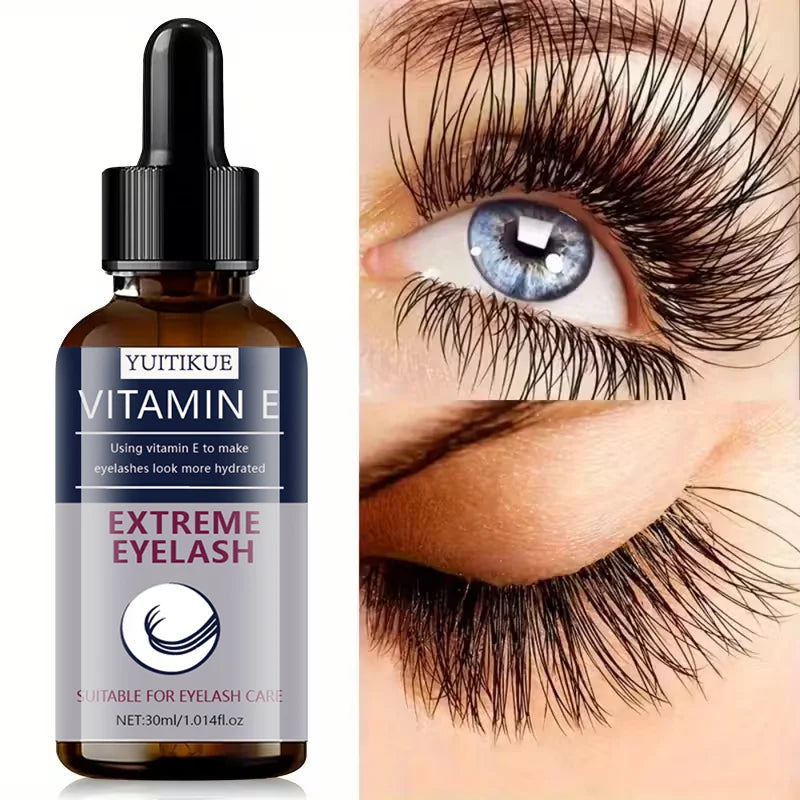 Vitamin E Eyelash Serum – Curl, Lengthen & Hydrate Lashes