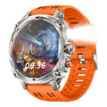 Outdoor Sports Smart Watch Blue Tooth Call Heart Rate Health Smartwatch Information Reminder LED Flashlight Waterproof Clock Oasis Select SVORS