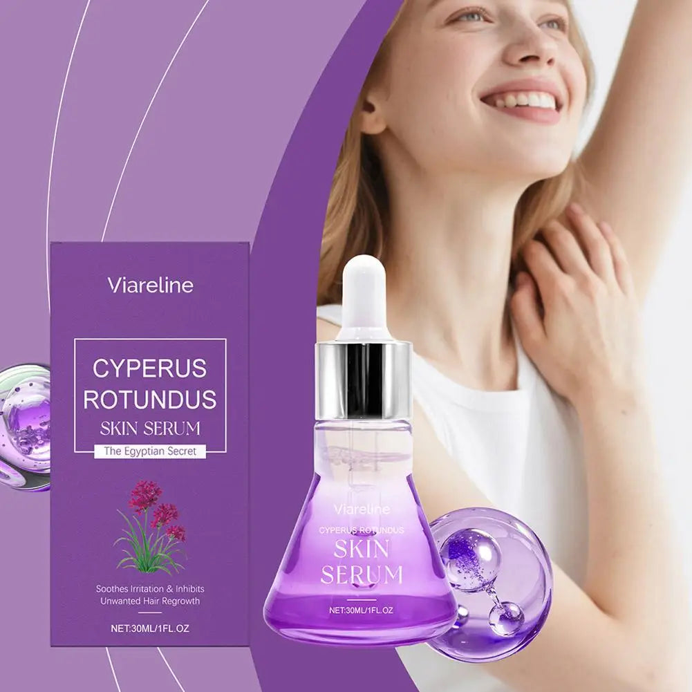 Cyperus Rotundus Hair Inhibiting Serum – Soothing Skin Care Hair Inhibiting Serum Oasis Select
