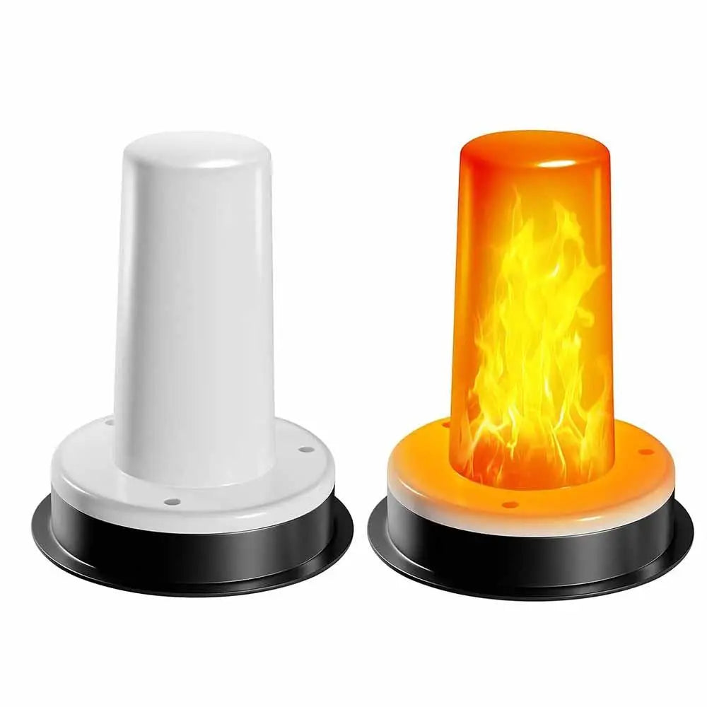 Solar Flickering Flame Lantern Top – Auto On/Off, IP44 Waterproof