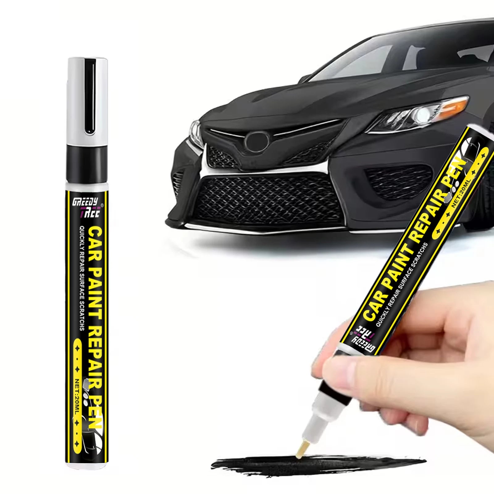 Car Paint Repair Pen – 20ml Scratch Touch-Up Paint Car Touch-Up Pen Oasis Select