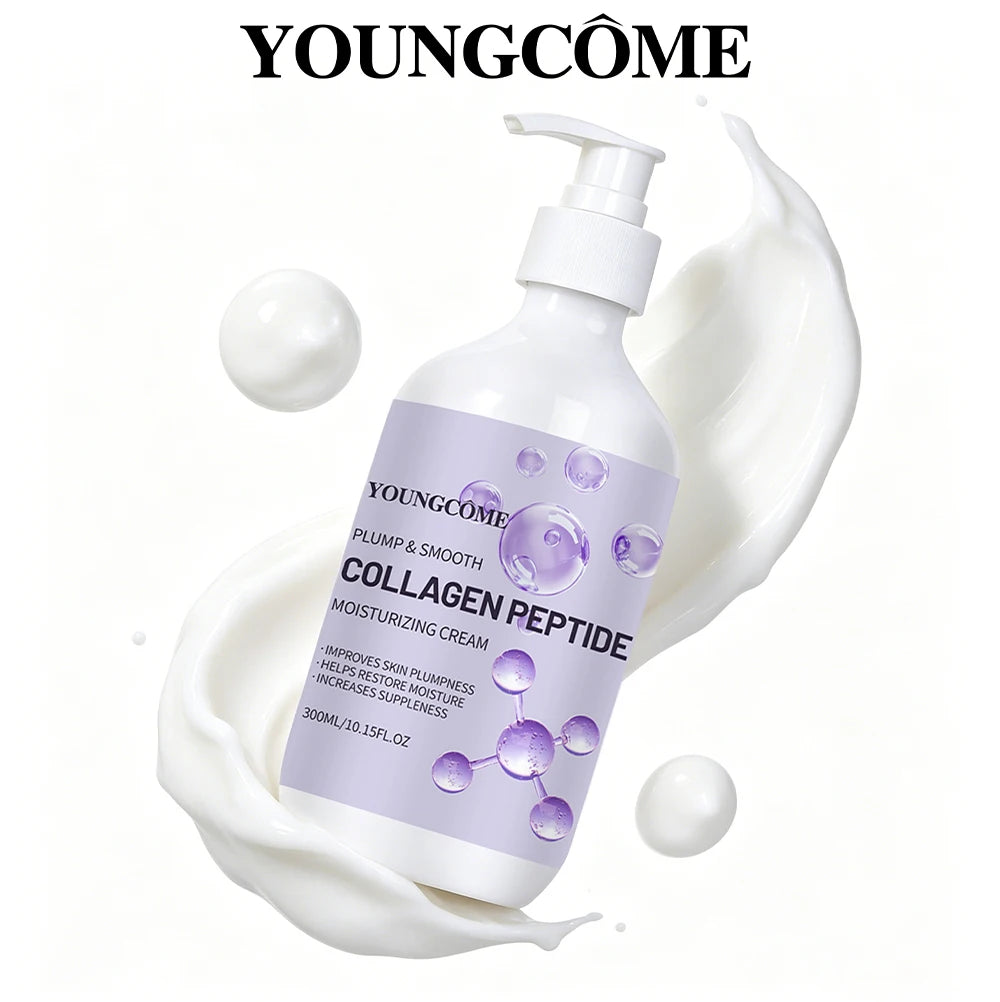YOUNGCOME Collagen Peptide Body Cream – Deep Hydration 300ml