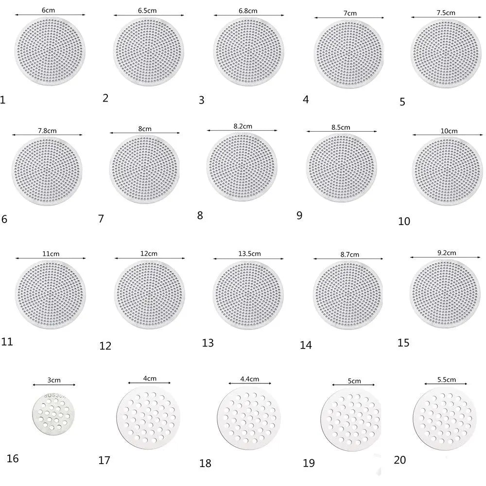 Sewer Stopper Shower Drain Cover Bathroom Accessories Bathroom Tool Drains Cover Sink Strainer Floor drain pad Hair Filter Oasis Select