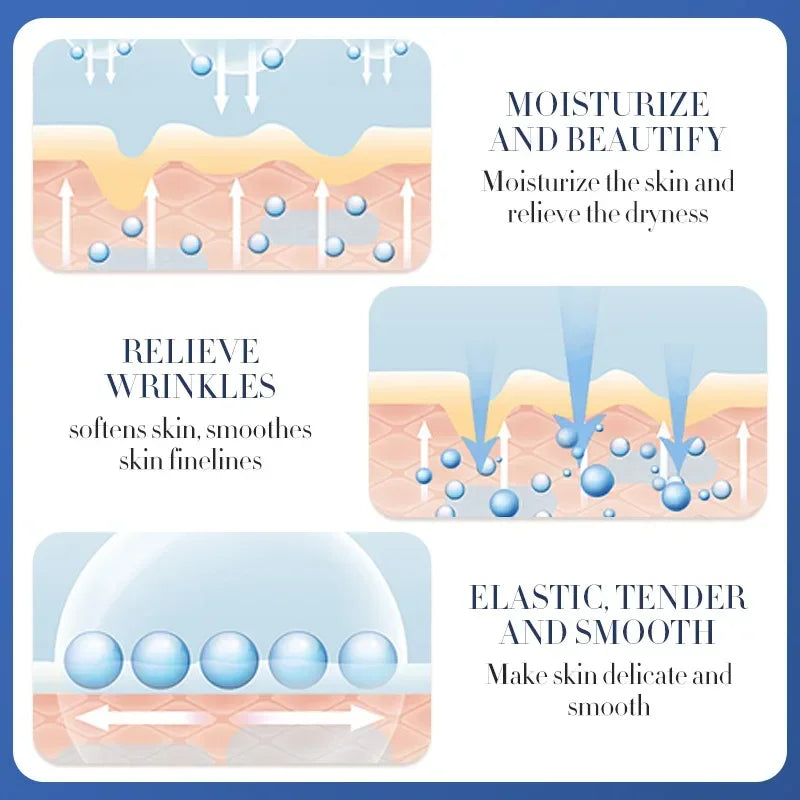 12 Pieces BIOAOUA Bifid Yeast Anti-wrinkle Facial Mask Hydrating Moisturizing Rejuvenation Mask Anti Age Skin Care Wholesale Oasis Select