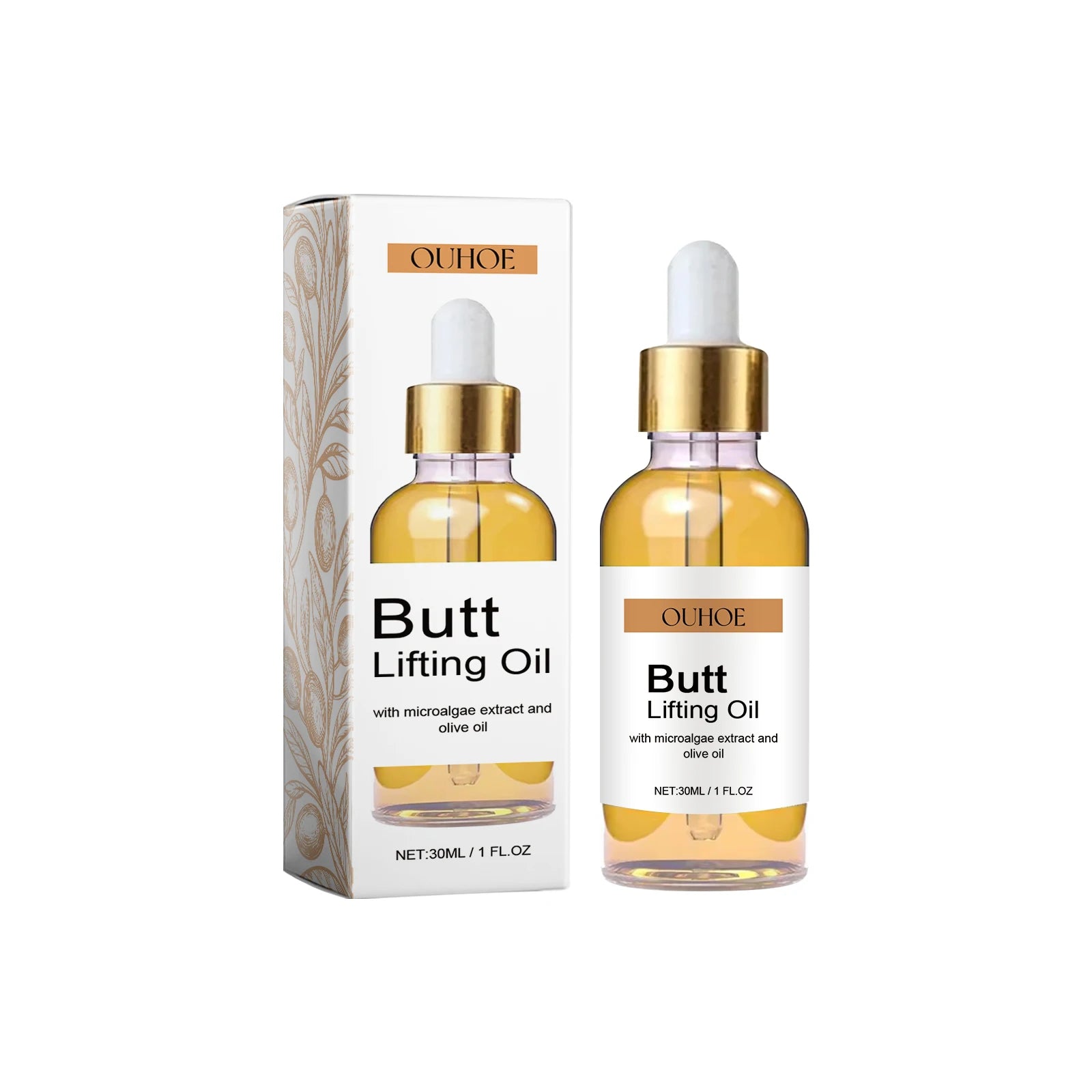 Buttock Enlargement Oils Butt Enhancer Plus Size Hip Lift Up Hip Growth Firming Nourishing Shaping Sexy Body Hip Lifting Oil Oasis Select 30ml boxed