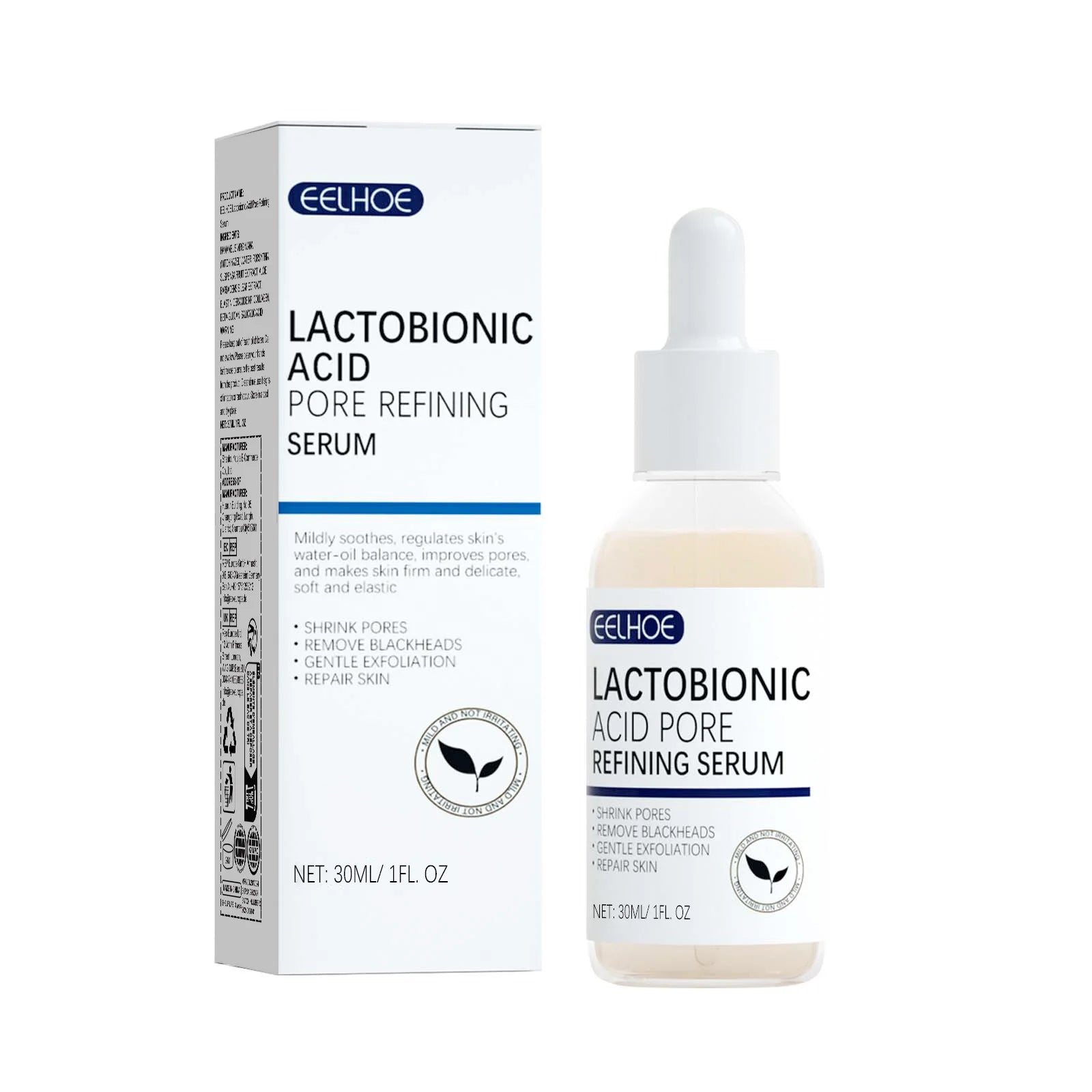 EELHOE Lactobionic Acid Pore Shrinking Face Serum 30ml