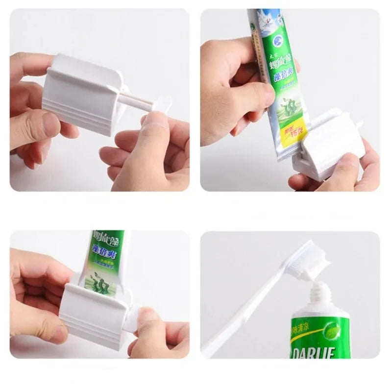 Toothpaste Tube Squeezer & Roller Dispenser | Bathroom Gadget