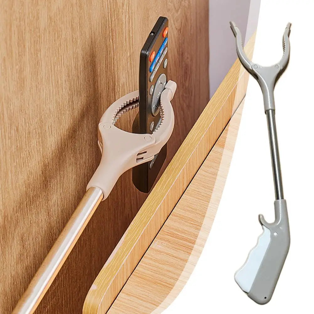 Stainless Steel Trash Picker Clips, Thickened Steel Rod, Non-Slip Gripping, Rubbish Grabber Cleaning Tool For Outdoor & Home Use Oasis Select