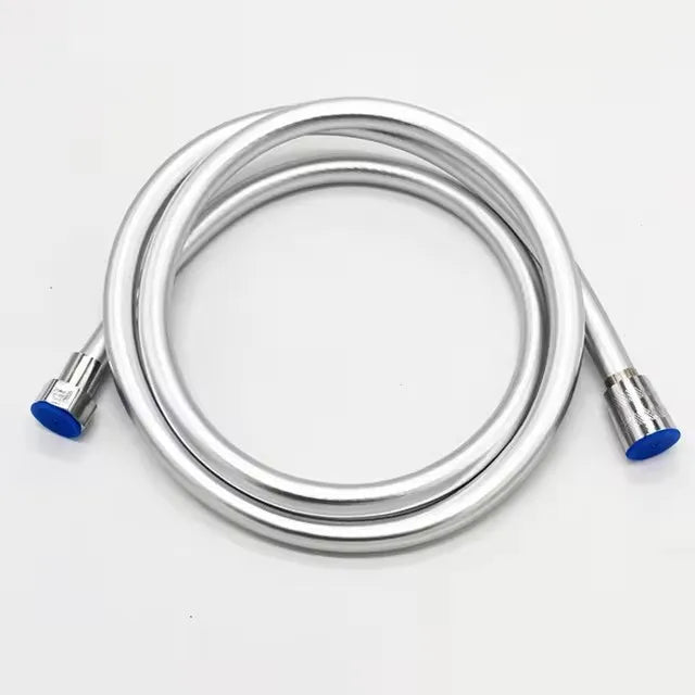 1.5/2.0/3.0M High Pressure Shower Hose Plumbing for Bathroom Accessories PVC Flexible Handheld Anti Winding GI/2 Universal Hose Oasis Select Sliver 1.5M
