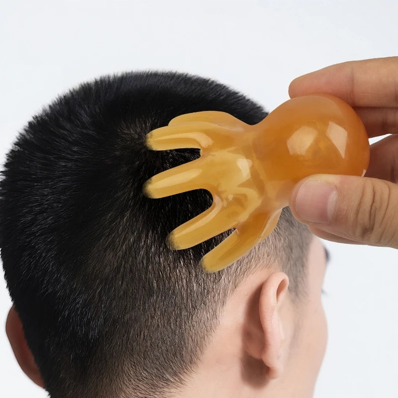 Octopus Head Massager Comb – Portable Gua Sha Scalp Tool Scalp Massage Tool Oasis Select