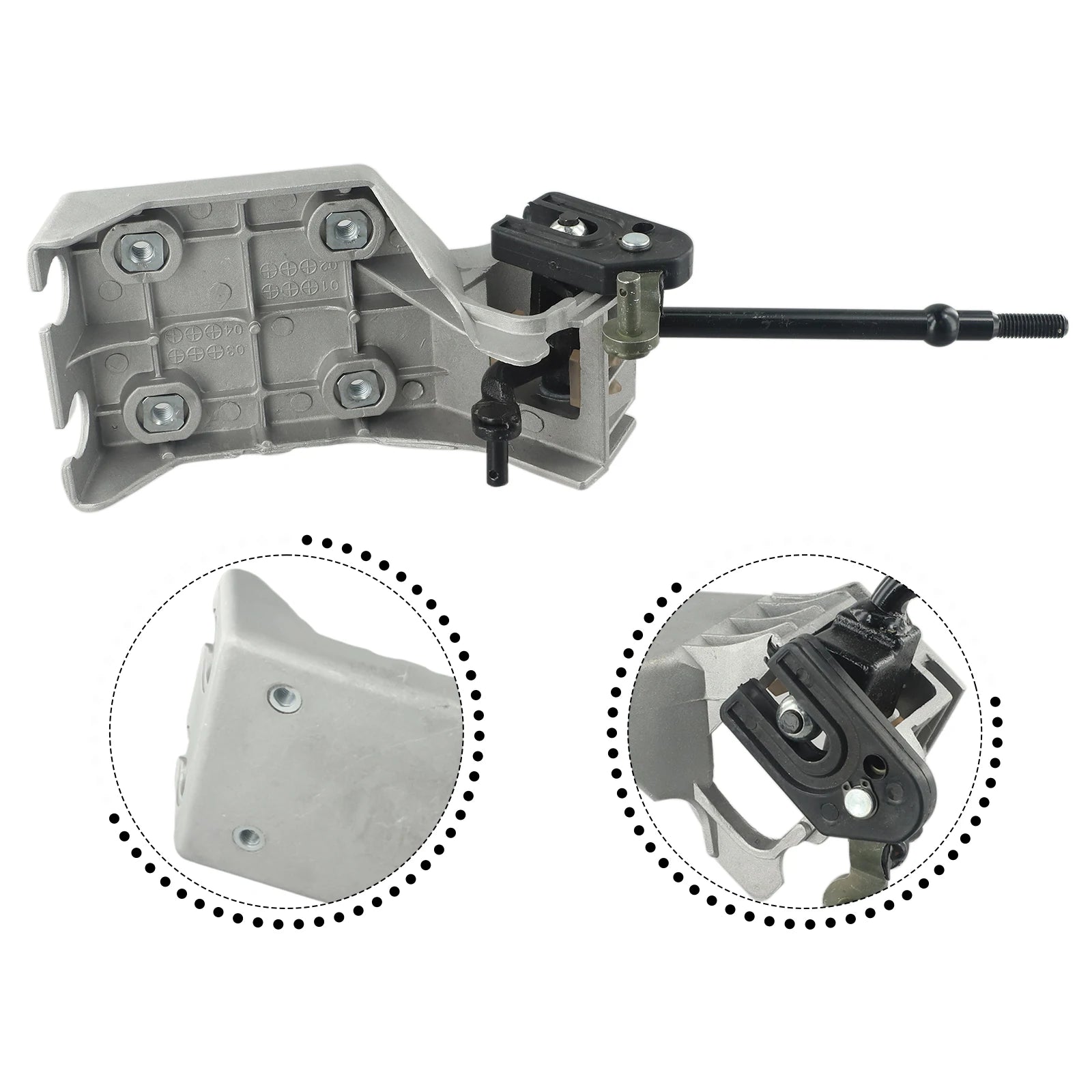 Shift Mechanism T M Shift Lever Black Silver 6612603339 Auto Parts Interior Parts Plug-and-play Easy Installation Oasis Select