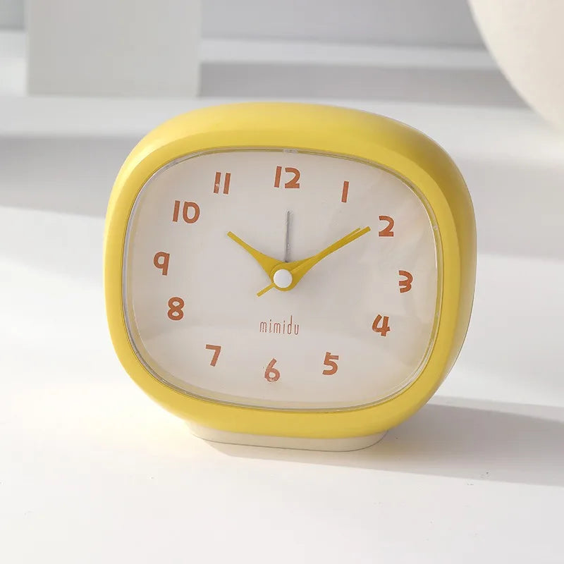 1pcs Ins Style Desktop Clock for Kids Time Management Alarm Clock Small Student Wake Up Clock for Home Bedroom Oasis Select