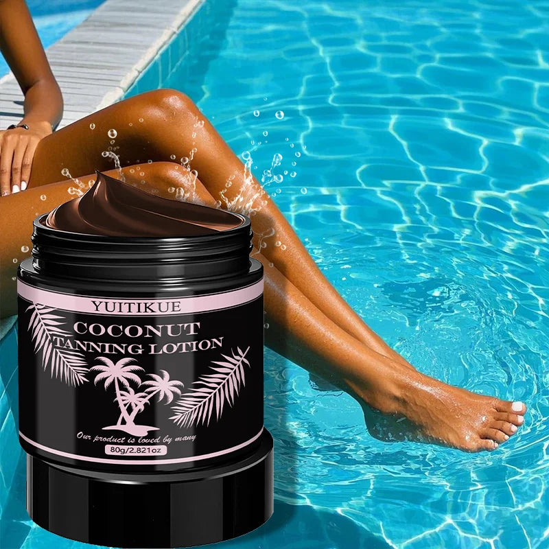 YUITIKUE Natural Coconut Sunless Tanner - Delivers Long-Lasting Bronze, Leaves Skin Hydrated & Glowing Oasis Select Default Title