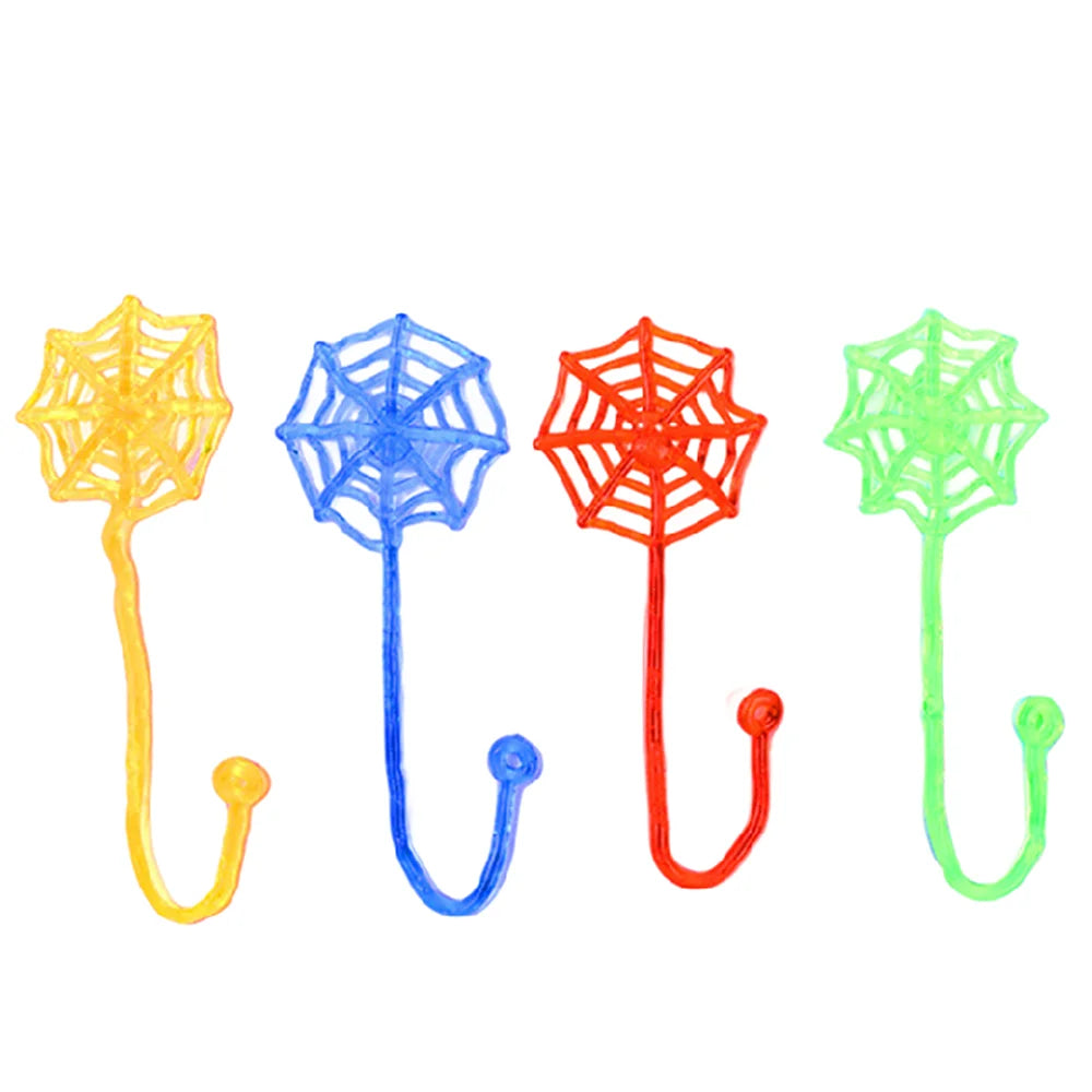 12/30Pcs Stretchable Climbing Spider Web Tricky Toys Kids Birthday Party Baby Shower Gift Rewards Halloween Carnival Party Favor Oasis Select