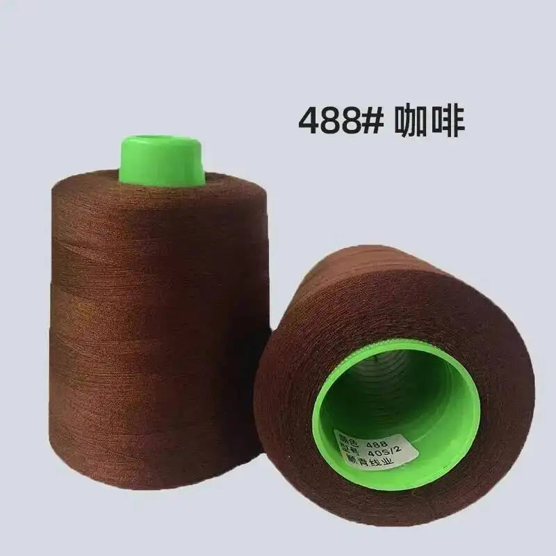  8000yards Sewing Threads Polyester 402 Thread Cone Spools DIY Apparel Hand-embroidered Sewing Machine Supplies Oasis Select 488 8000 Yards