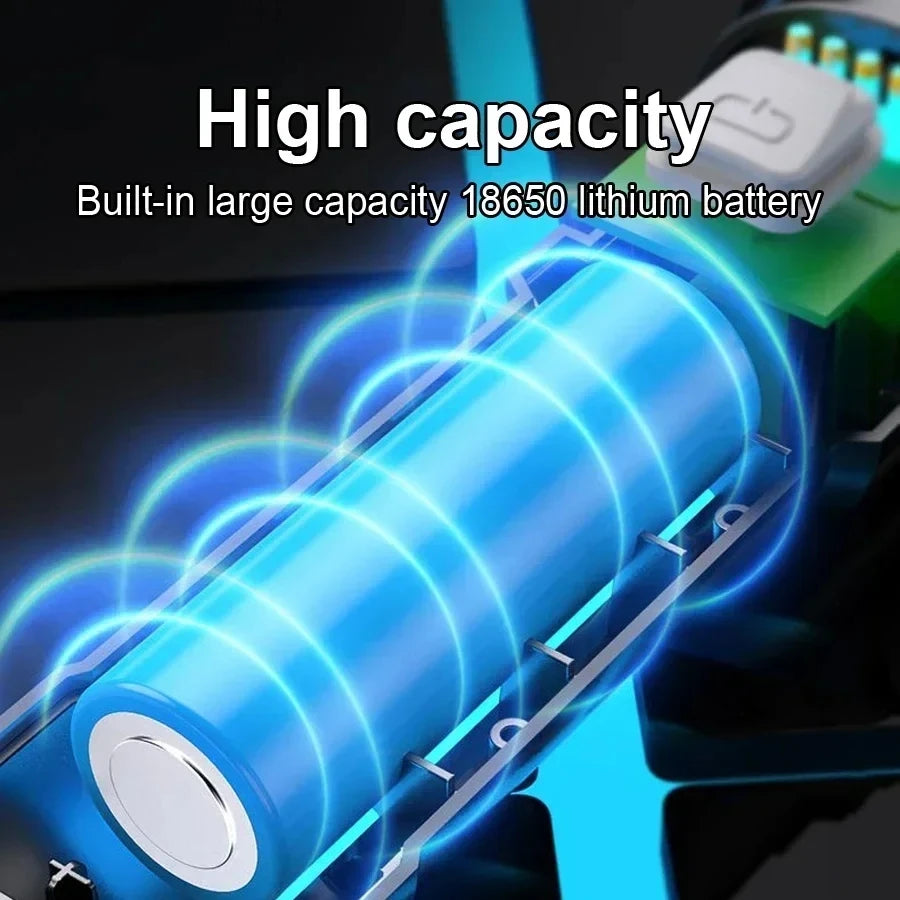 KDULIT Rechargeable LED Flashlight | Waterproof Tactical Torch