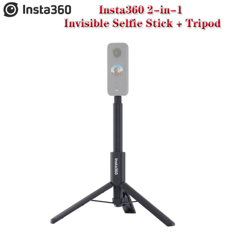 Insta360 2-in-1 Invisible Selfie Stick Tripod X5/X4/X3/ONE X2