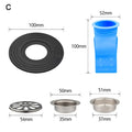 With Grid Grate Cover Shower Floor Drain Core Insect Proof Backflow Preventer Sink Strainer Anti Blocking Dectable Oasis Select C