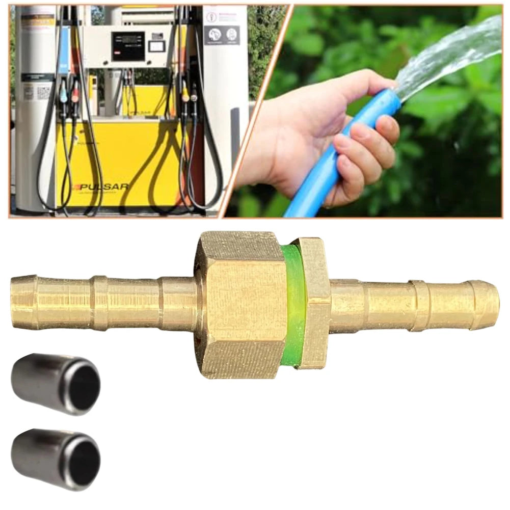 Brass Hose Connector Hose Couplings Sprayers Water Hose Pipe Repair Tap Adaptor Rubber Hose Couplings Accessories Oasis Select