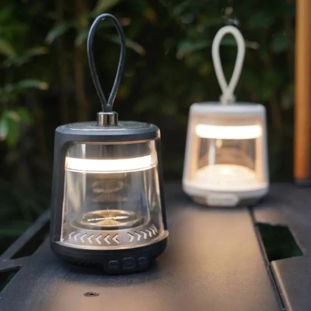 Rechargeable Camping Lantern – Warm Ambient Hanging Light