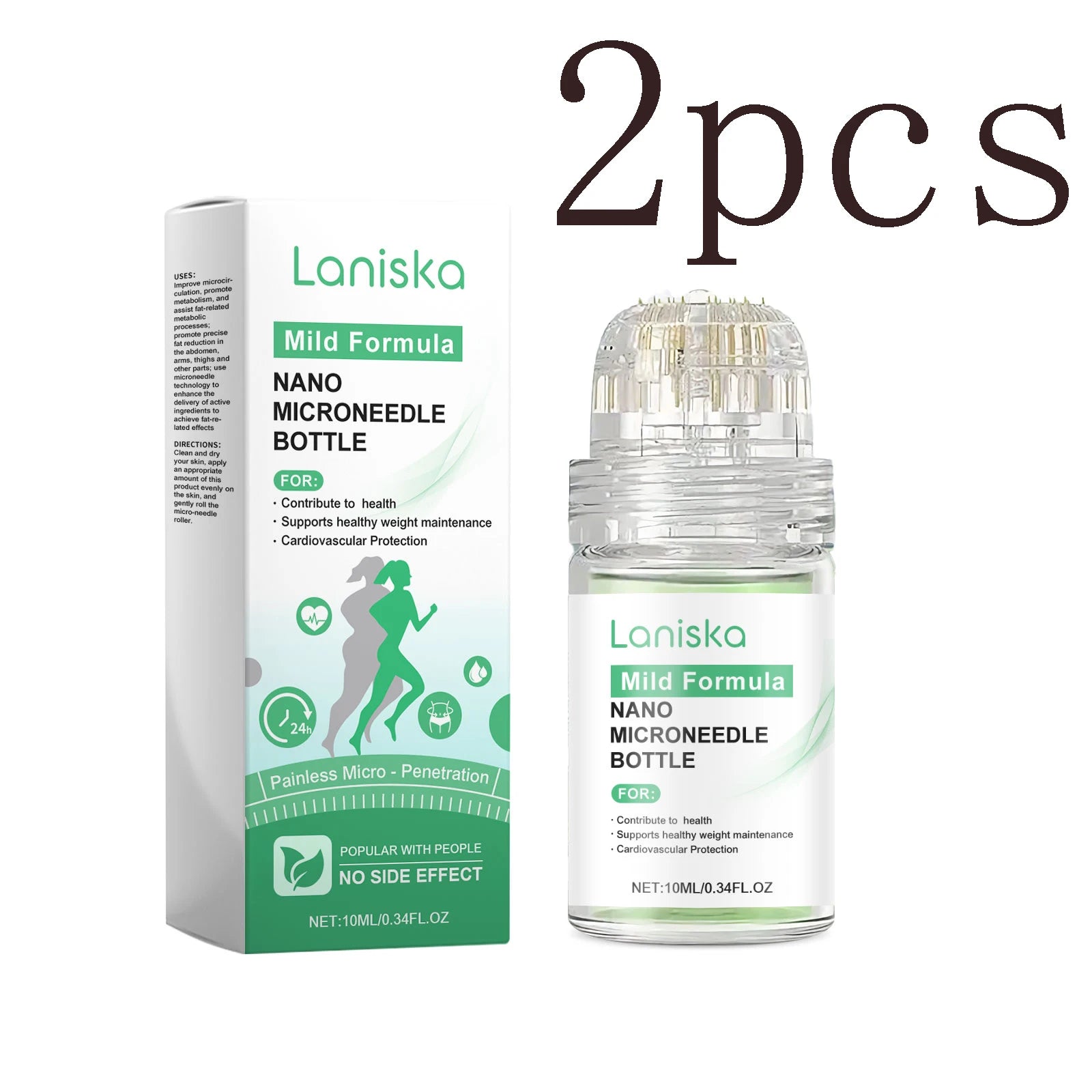Laniska Body Roller Serum – Hydrating & Firming Skin Serum Body Firming Serum Oasis Select 2pcs