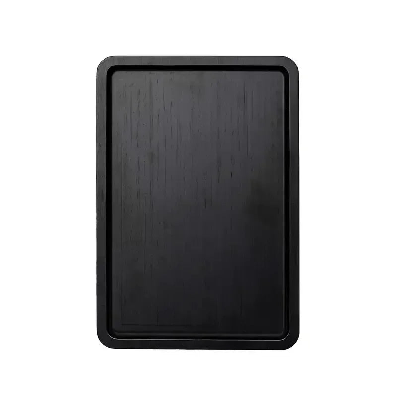 Wooden Sofa Armrest Tray Rectangular Sofa End Table Tray Practical TV Snack Tray for Remote Control Wine Drink Snacks Phone Oasis Select Black