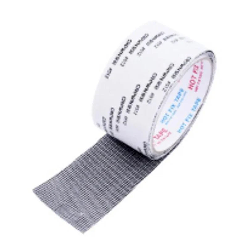 2M Window Screen Tape Anti-Mosquito Screen Repair Subsidy Self-Adhesive Door Curtain Mosquito Net Hole Patch Repair Tapes Oasis Select black 5CM 2M