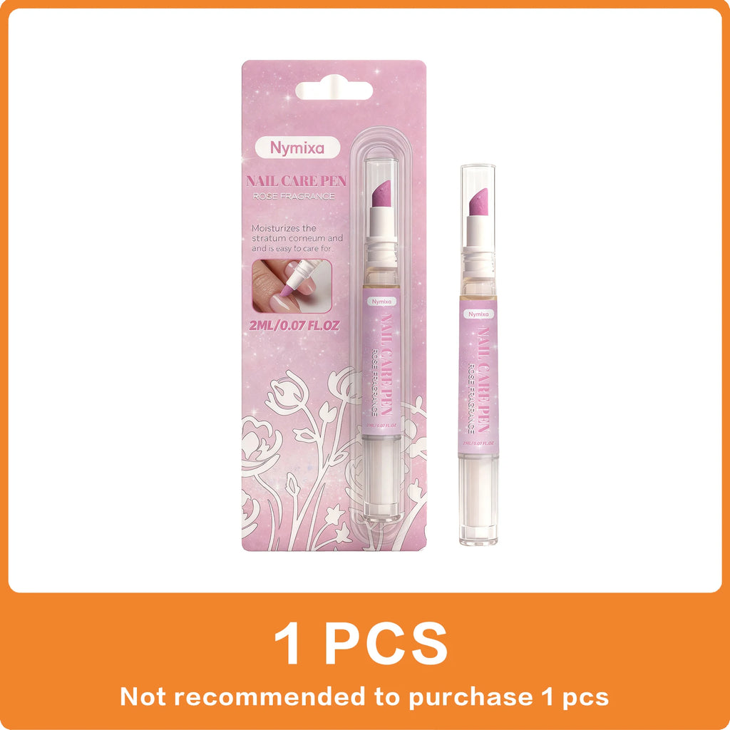 2 in 1 Nail Care Pen Gentle Nourish Smooth Hand Foot Nails Soothe Skin Soothe Surrounding Skin Cuticle Trimming Nail Care Pen Oasis Select 1PC