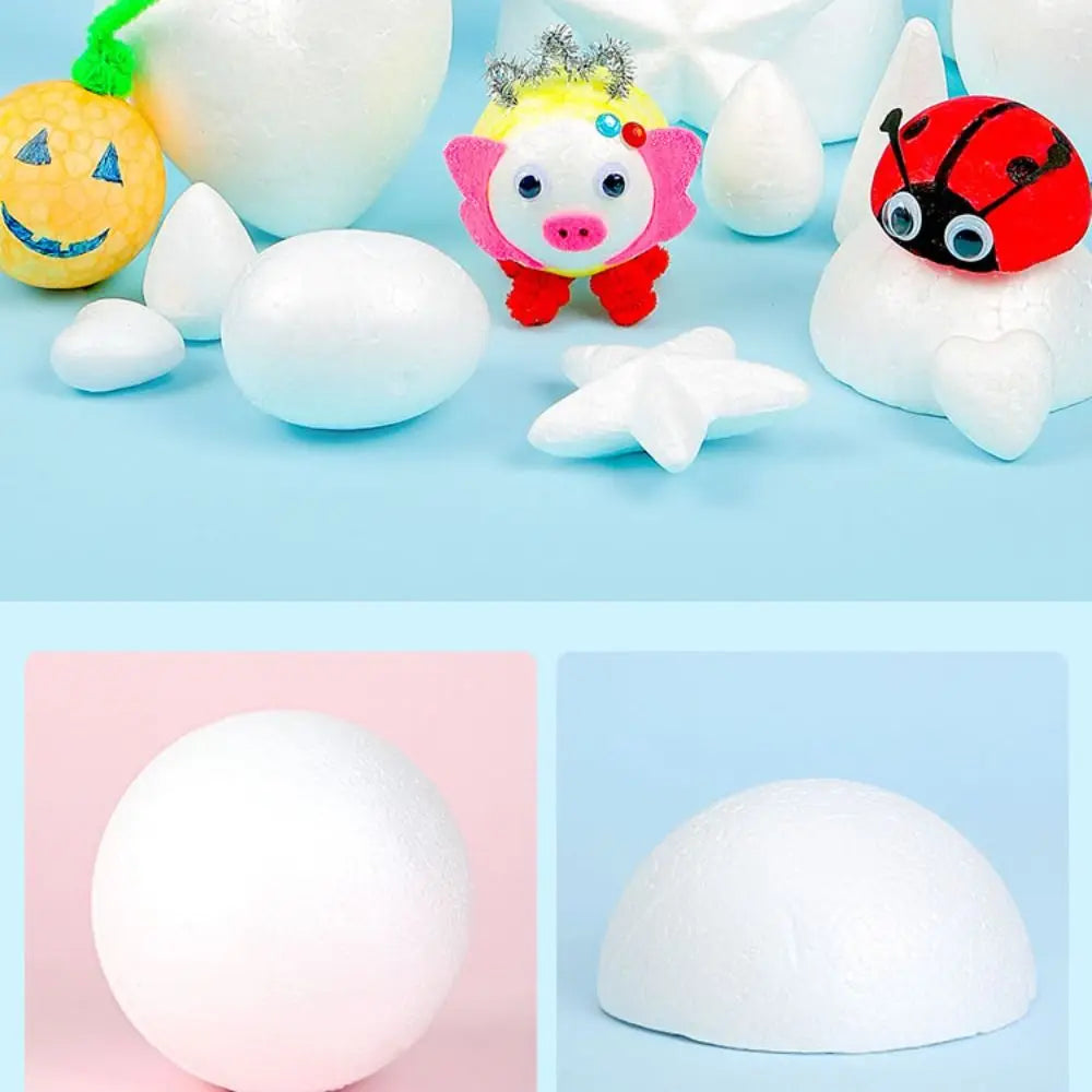 White Polystyrene Foam Balls 80pcs – Christmas Ornaments & DIY Christmas Craft Ornaments Oasis Select