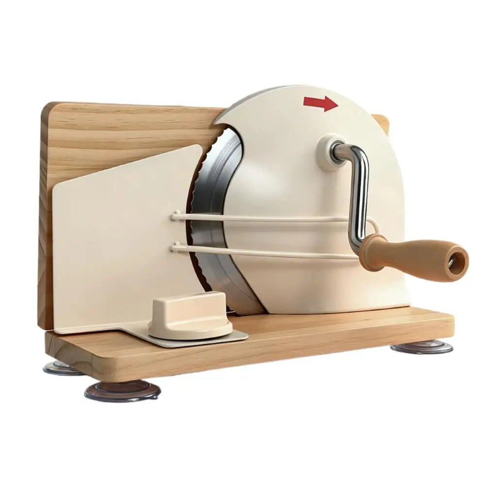 Homemade Bread Tool Set - 5-20mm Adjustable Thickness Manual Bread Cutter + Dough Scribing Tool + Bread Clamp Bakery Supplies Oasis Select Beige