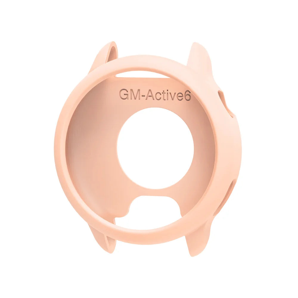Silicone Case for Garmin Vivoactive 6 – Protective Bumper Cover Smartwatch Case Oasis Select Pink