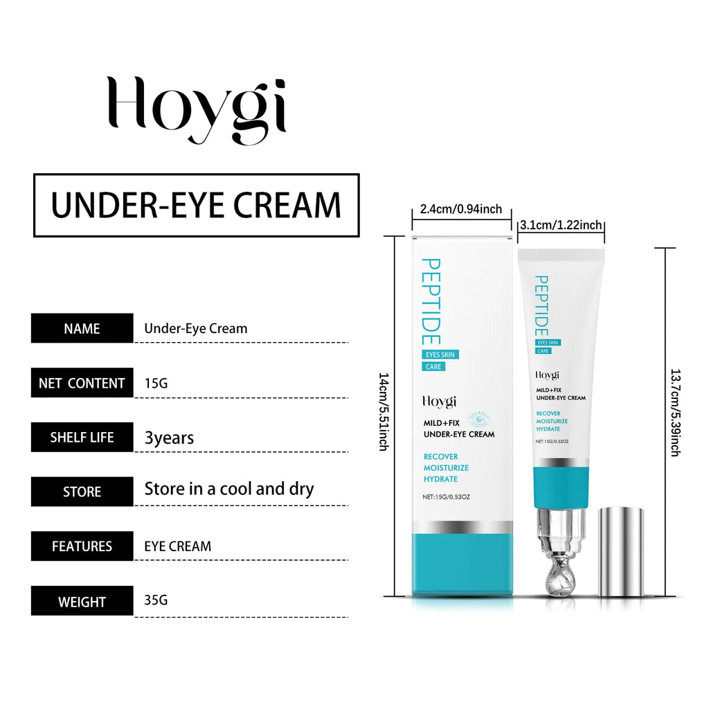 Hoygi Retinol & Bee Venom Eye Cream – Wrinkles & Dark Circles Anti-Aging Eye Cream Oasis Select Peptide