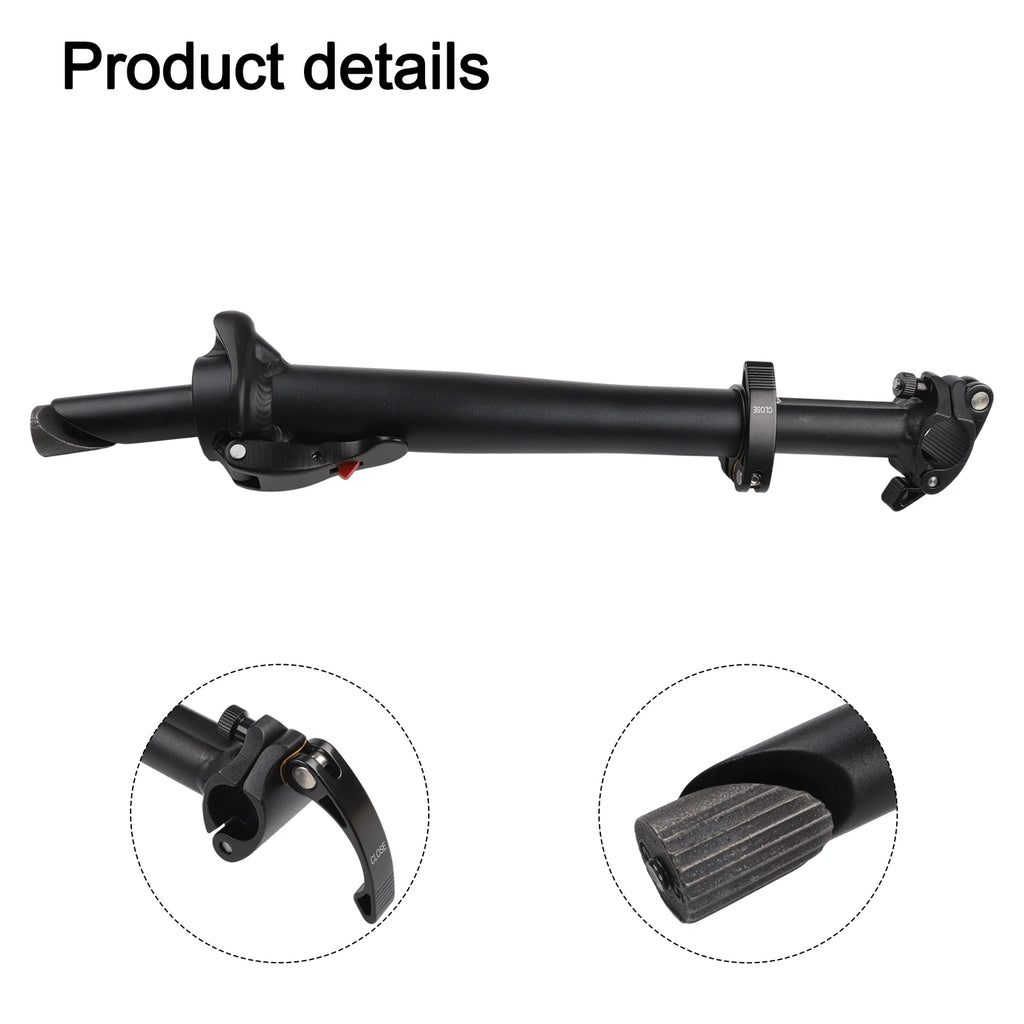 Cycle Folding Head Tube Folding Front Handle Parts Quick-release Replacement Risers 28.6 Accessories Adjustable Oasis Select