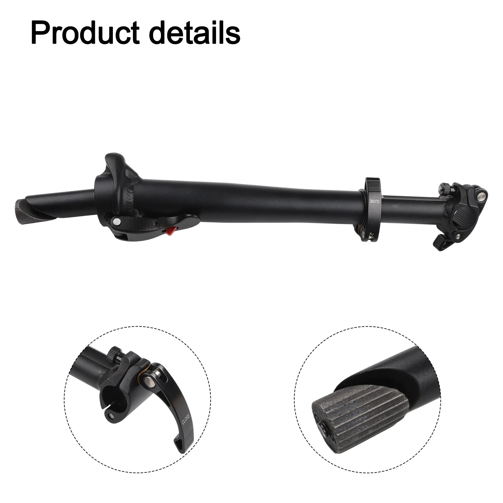 Cycle Folding Head Tube Folding Front Handle Parts Quick-release Replacement Risers 28.6 Accessories Adjustable Oasis Select