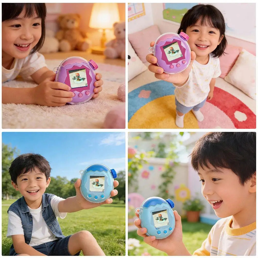 Clear Protective Case for Tamagotchi Paradise – Shockproof PC Shell