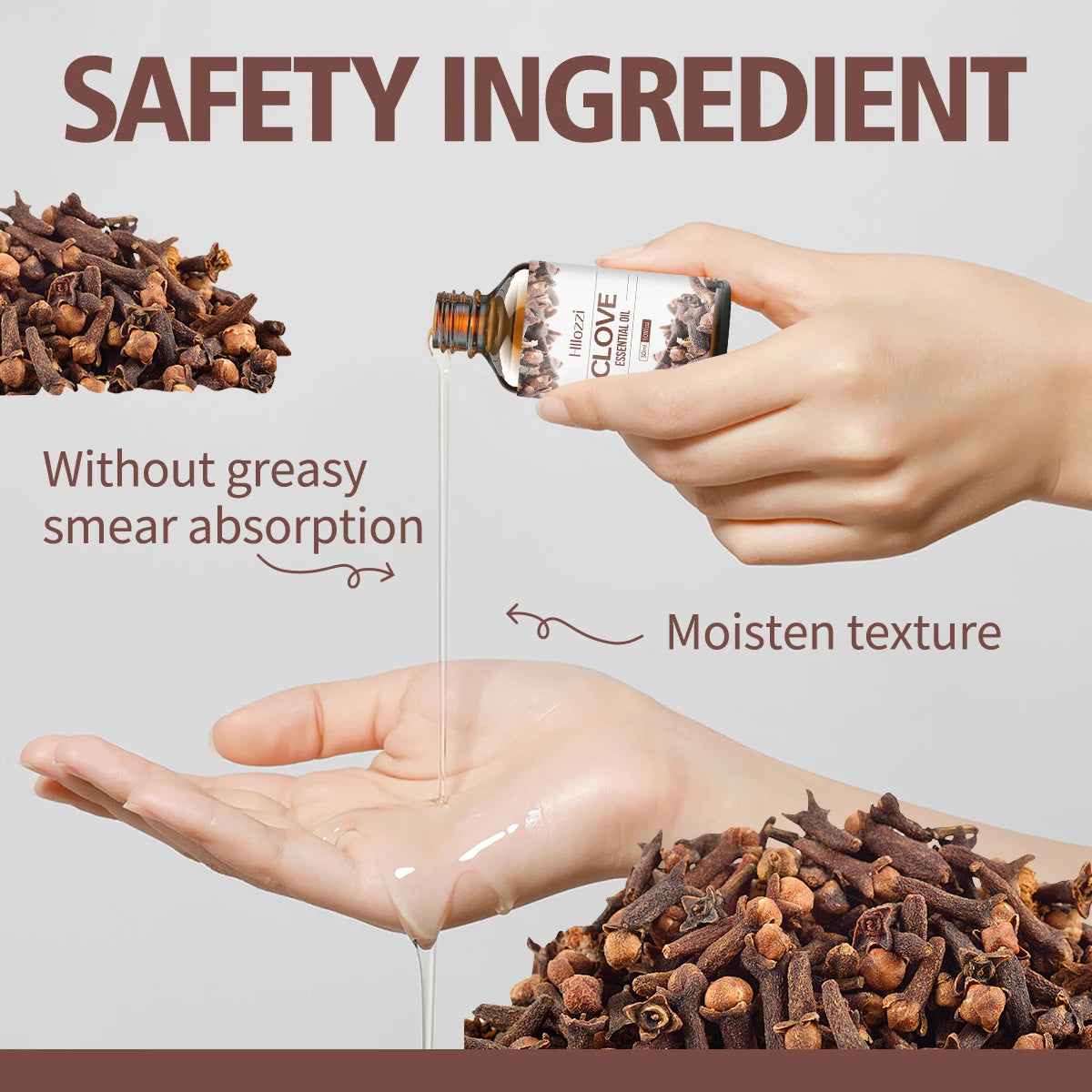 Hllozzi 30ml Pure Clove Essential Oil – Diffuser & Massage