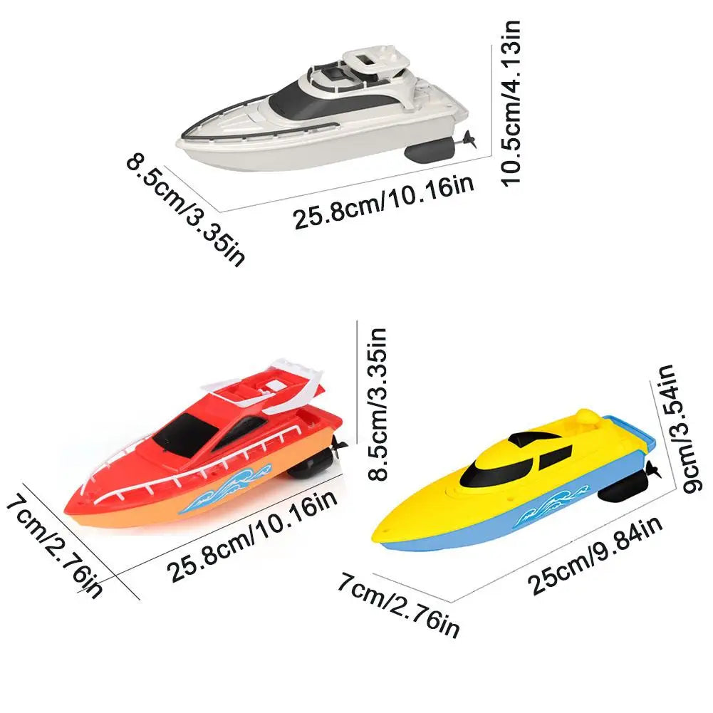 Remote Control Boats Can Be Launched To Simulate High-Speed Speedboats Electric Steamboats Water Park Toys Outdoor Pool Toys Oasis Select