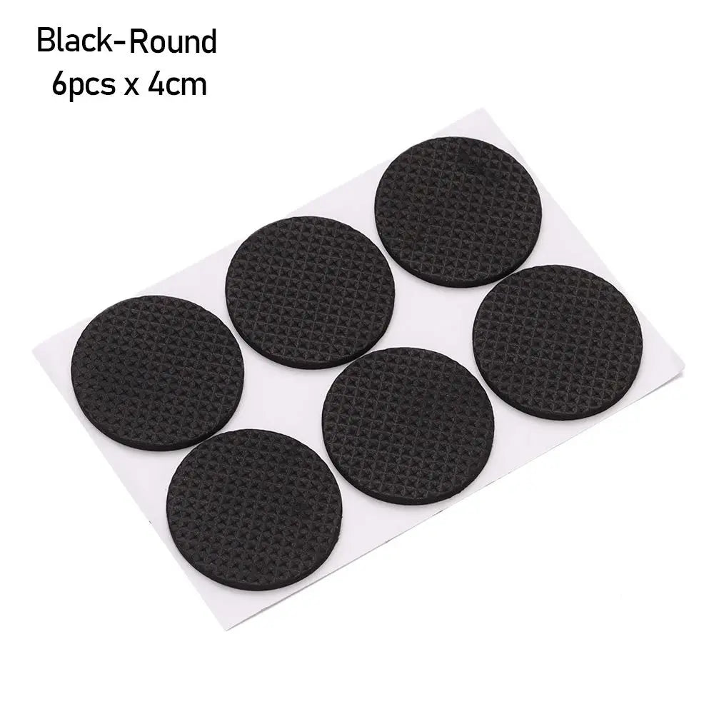 6/9/12PCS Self Adhesive Non-slip Mat Bumper Cushion Furniture Leg Foot Mat Felt Pads For Chair Table Protector Hardware Oasis Select type 5