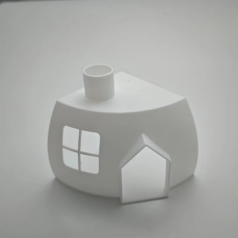Corner Cabin Fish Hideaway Aquarium Fish Aquatic Supplies Ornaments Breeding Resting Caves safe houses Fish Aquarium Accessories Oasis Select house white