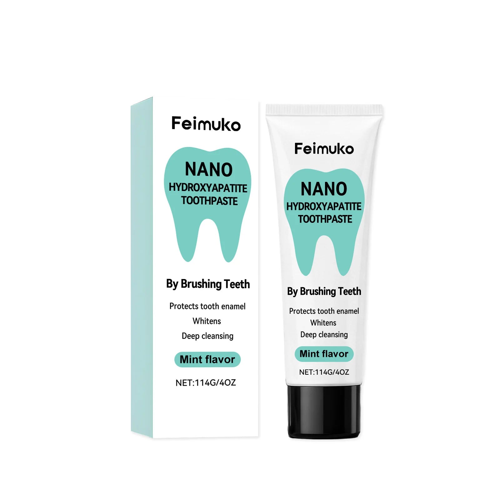 Mint Toothpaste Gentle Formula Daily Teeth Cleaning Long-Lasting Fresh Breath Oral Care Sensitive Gums Friendly Oasis Select 114g
