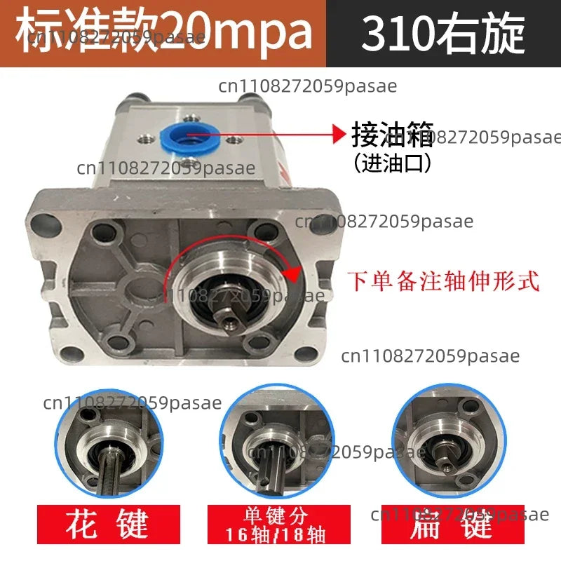 CBN-E310 Hydraulic Gear Pump – Small Oil Pump for Machinery