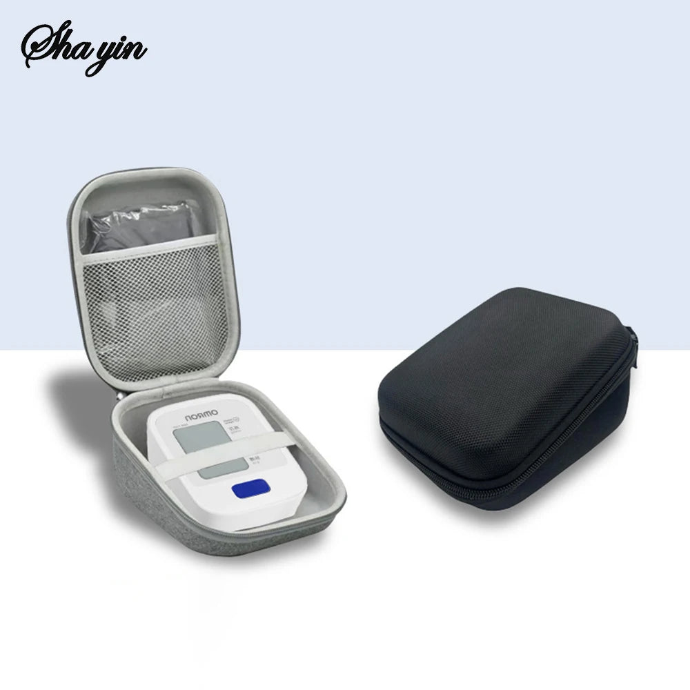 Hard Carrying Case for Upper Arm Blood Pressure Monitor & Cuff