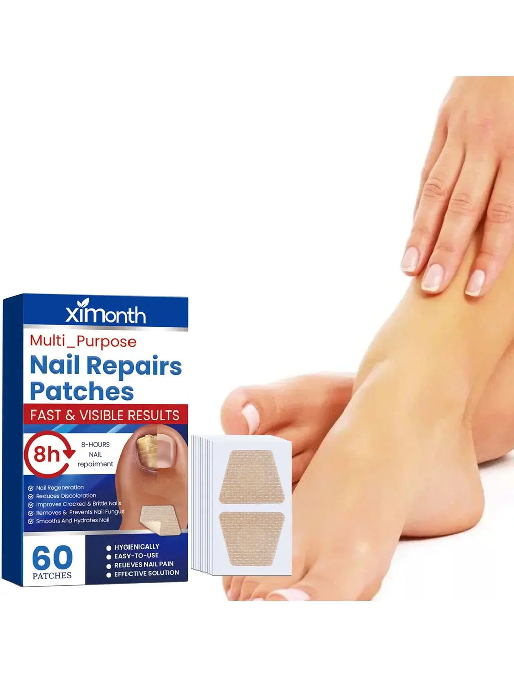Nail Repair Patches Toenail Fungus Patch Sticky Toenail Care Nail Ingrown Correction Sticker Paronychia Nail Treatment Patch Oasis Select