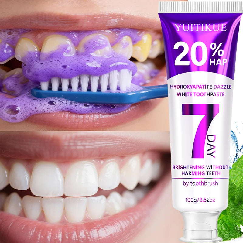 Hydroxyapatite Purple Toothpaste – Deep Clean & Mint Fresh