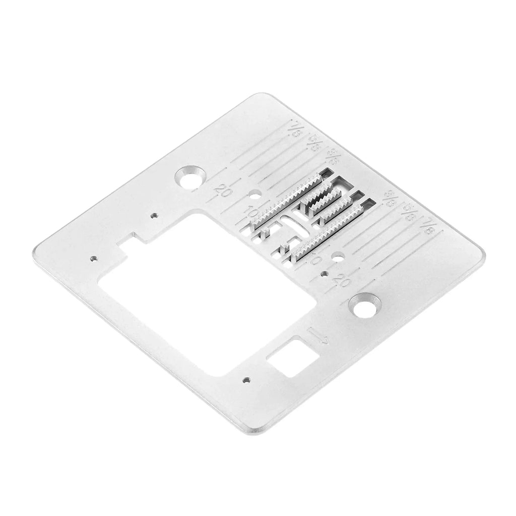 Sewing Machine Needle Throat Plate Q60D for Singer 4432 5511 4423 Heavy Duty Model Metal Needle Plate DIY Apparel Sewing 78*78mm Oasis Select