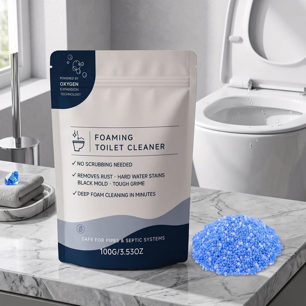 Toilet Cleaner Powder Dissolves Stubborn Stains and Grime Deodorizes Removes Odor Clean the Yellow Stains Toilet Descaler Oasis Select