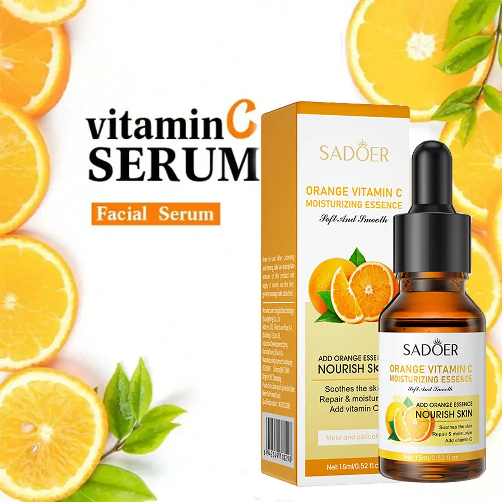 SADOER Vitamin C & Hyaluronic Acid Face Serum 15ml