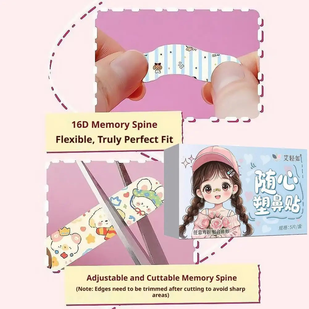 Reusable Nose Lift Strips – Reshaping & Contouring Tape Nose Reshaping Strips Oasis Select