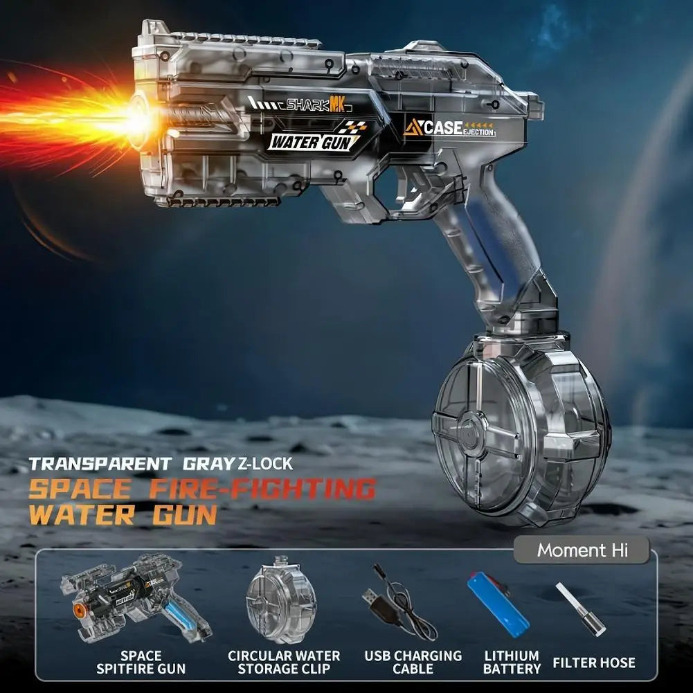 Electric Water Gun for Adults – Auto Fire Squirt Blaster 8M